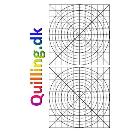 Skabelon med 2 grids